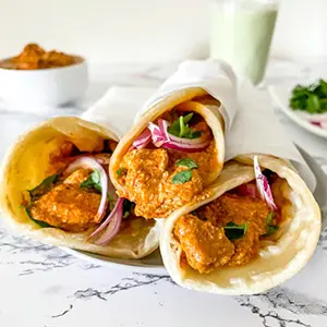 Butter Chicken Roll