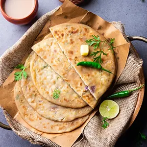 Paneer Aloo Paratha